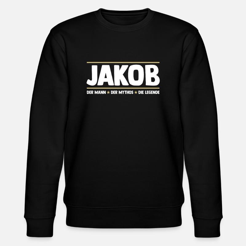 Jacob - Sweat bio CHANGER Stanley/Stella Unisexe - noir