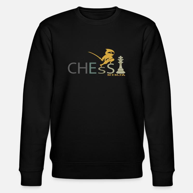 Chess Ninja Chess Thinking - Sweat bio CHANGER Stanley/Stella Unisexe - noir