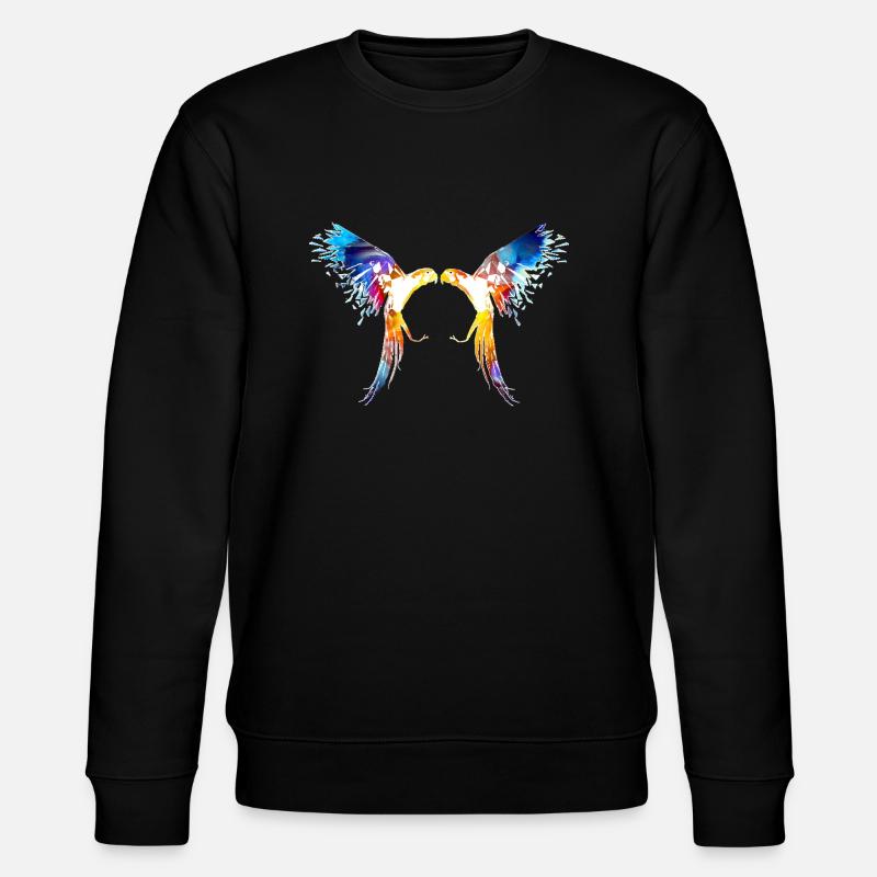 Perroquet - Sweat bio CHANGER Stanley/Stella Unisexe - noir