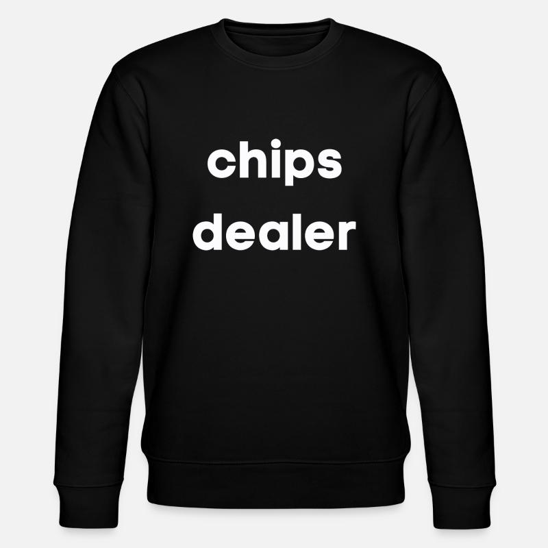 Chips-Händler - Stanley/Stella Unisex Bio-Sweatshirt CHANGER  - Schwarz