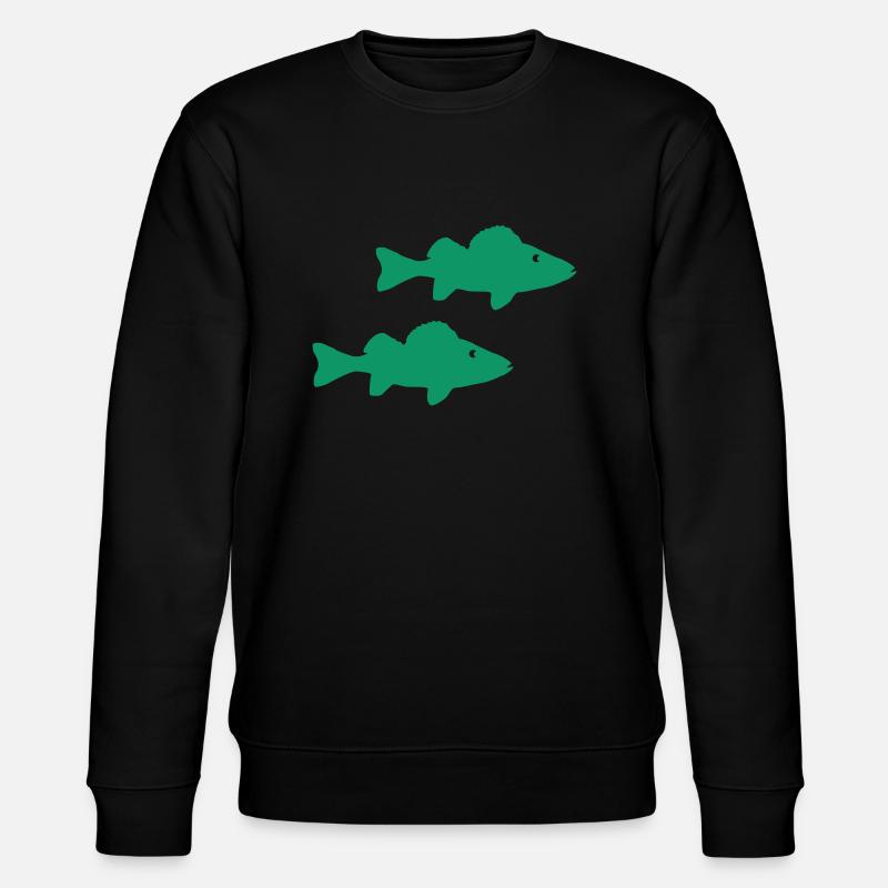 Poissons - Sweat bio CHANGER Stanley/Stella Unisexe - noir