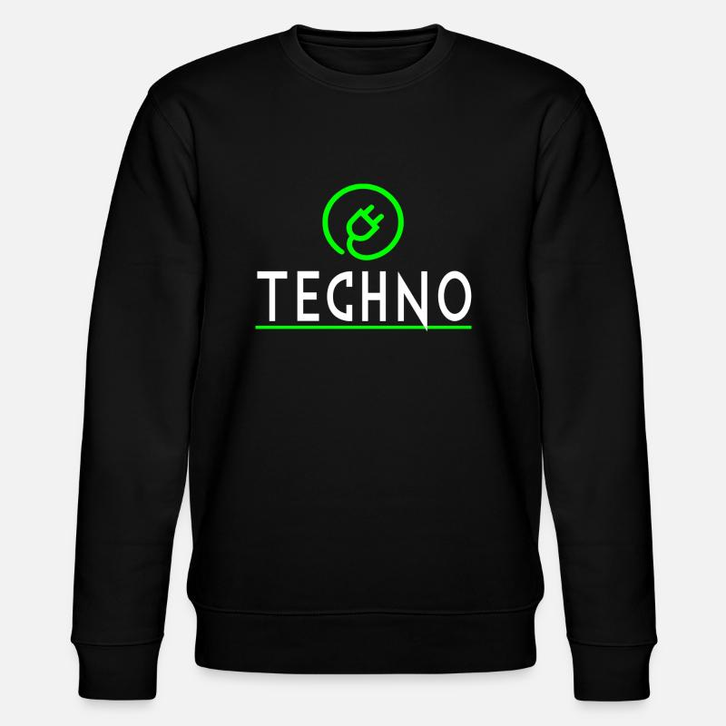 techno - Sweat bio CHANGER Stanley/Stella Unisexe - noir