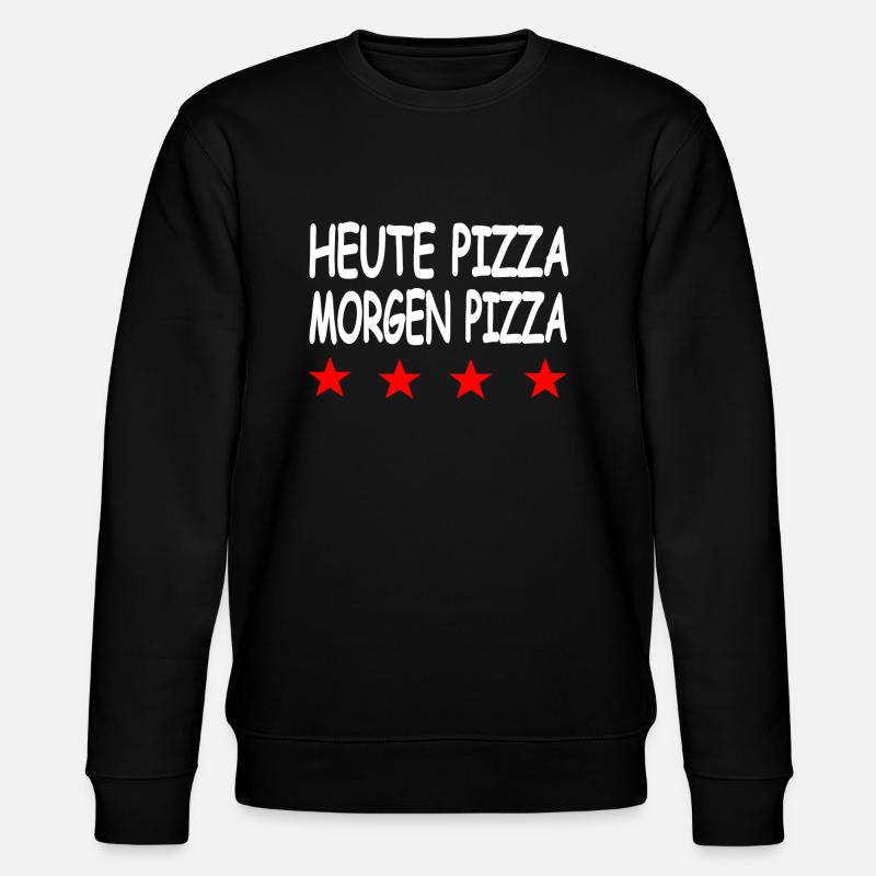 Pizza - Sweat bio CHANGER Stanley/Stella Unisexe - noir