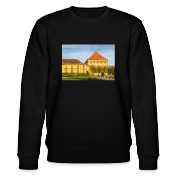 Castle of Osnabrück (Schloss Osnabrück) Osnabrück - Stanley/Stella CHANGER Unisex Organic Sweatshirt - black - Front - Nik (191cm) & Marisol (170cm)