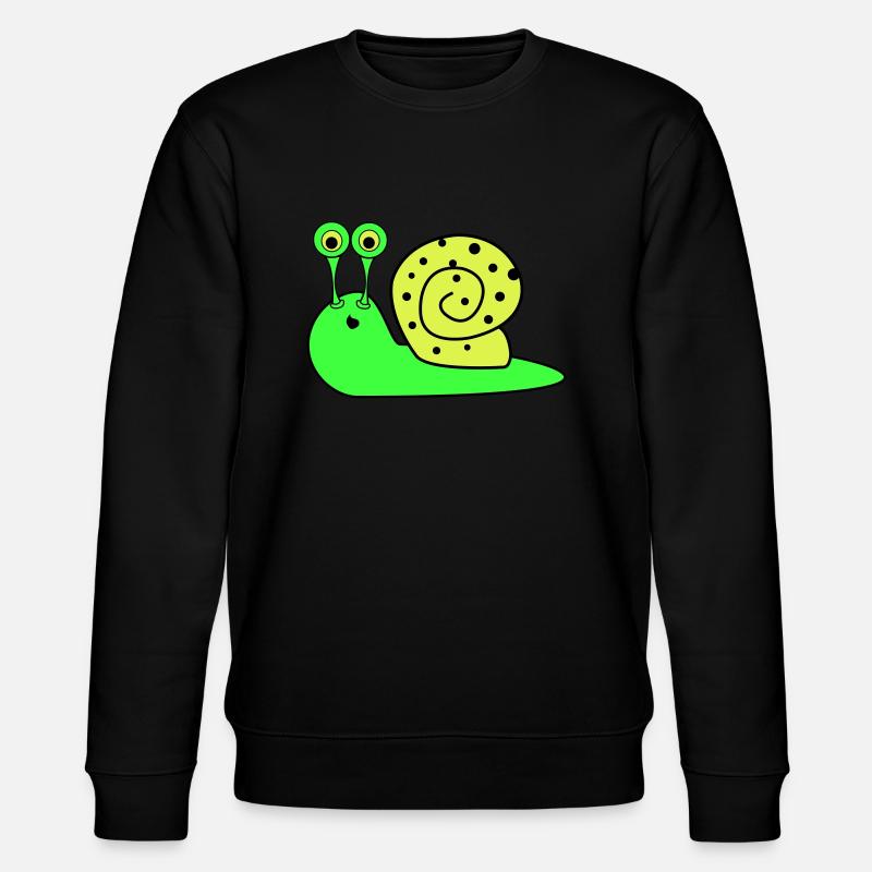 Escargot Drôle - Sweat bio CHANGER Stanley/Stella Unisexe - noir