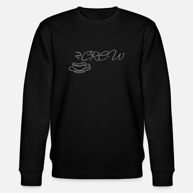 Café - Stanley/Stella Unisex Bio-Sweatshirt CHANGER  - Schwarz