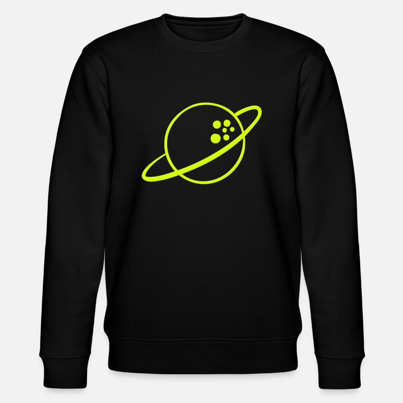 Planète Saturne - Sweat bio CHANGER Stanley/Stella Unisexe - noir