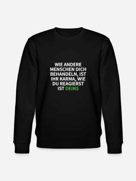 karma - Stanley/Stella CHANGER Unisex Organic Sweatshirt - black
