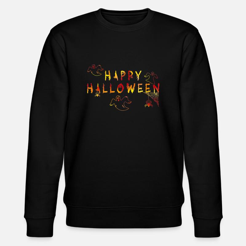 Happy hallowen - Stanley/Stella Unisex Bio-Sweatshirt CHANGER  - Schwarz