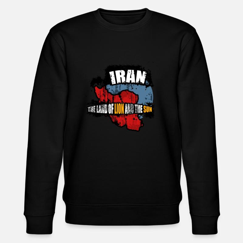 Iran. Teheran - Stanley/Stella Unisex Bio-Sweatshirt CHANGER  - Schwarz