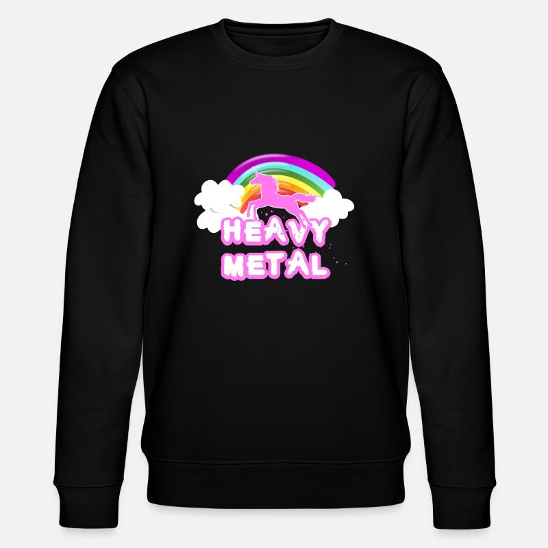 heavy metal - Stanley/Stella Unisex Bio-Sweatshirt CHANGER  - Schwarz