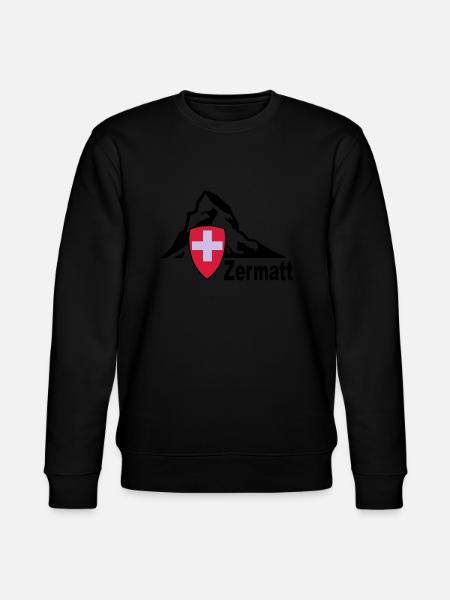 zermatt - Stanley/Stella CHANGER Unisex Organic Sweatshirt - black
