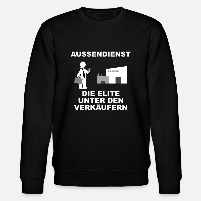 Die Elite unter den Verkäufern - Stanley/Stella Unisex Bio-Sweatshirt CHANGER  - Schwarz