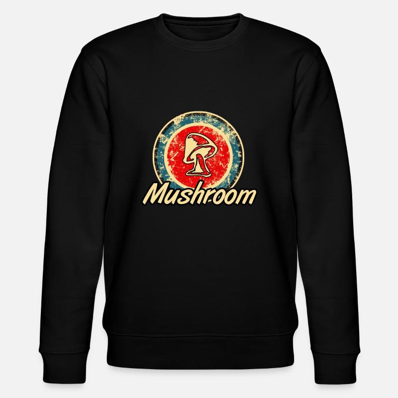 Champignons Champignons Champignons Magiques - Sweat bio CHANGER Stanley/Stella Unisexe - noir