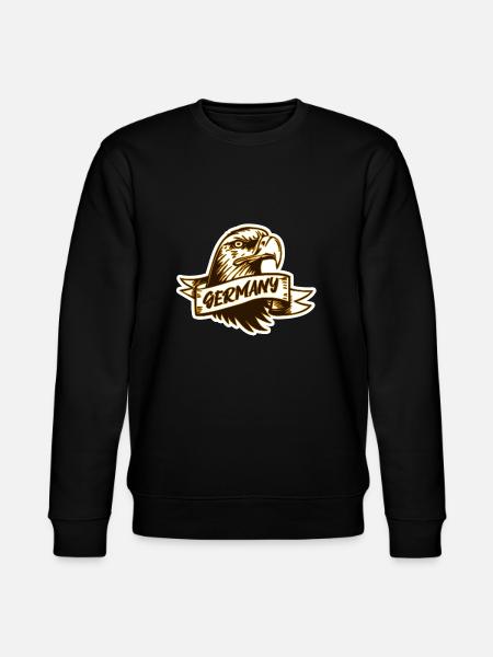 Germany. Germany. German eagle - Stanley/Stella CHANGER Unisex Organic Sweatshirt - black
