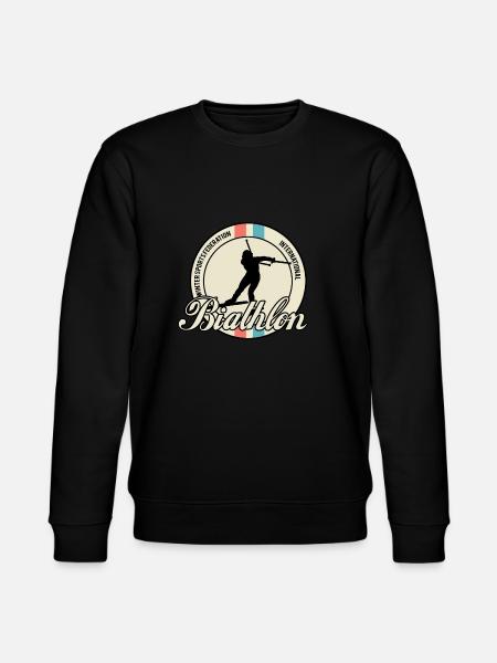 biathlon - Stanley/Stella CHANGER Unisex Organic Sweatshirt - black