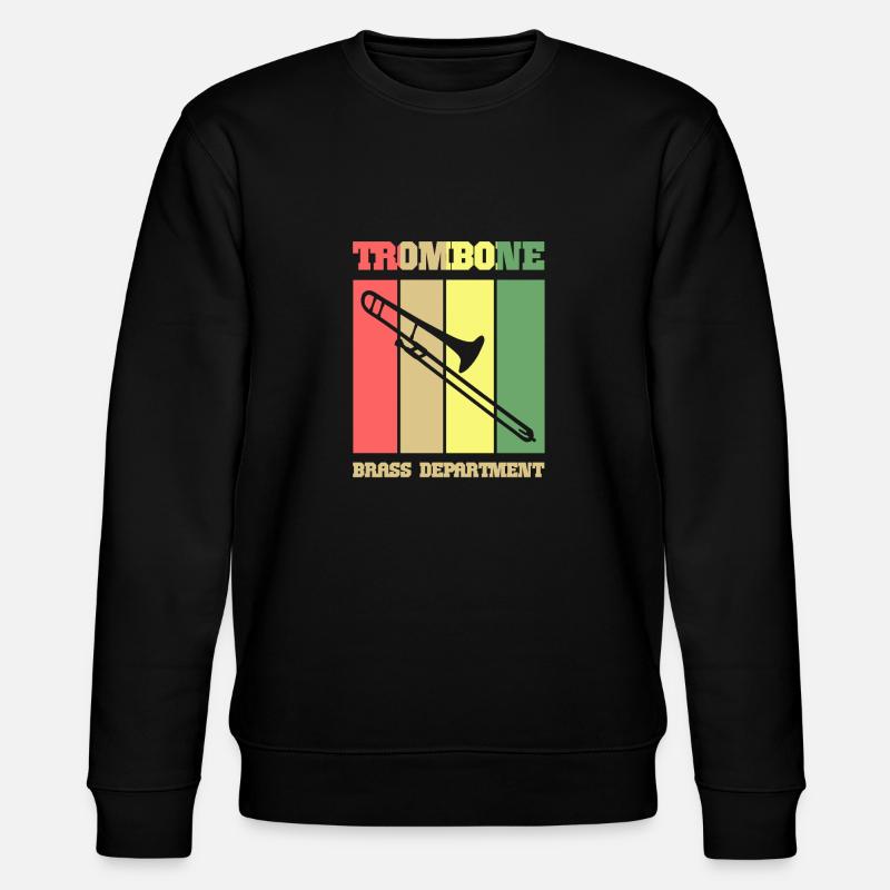 trombone - Sweat bio CHANGER Stanley/Stella Unisexe - noir