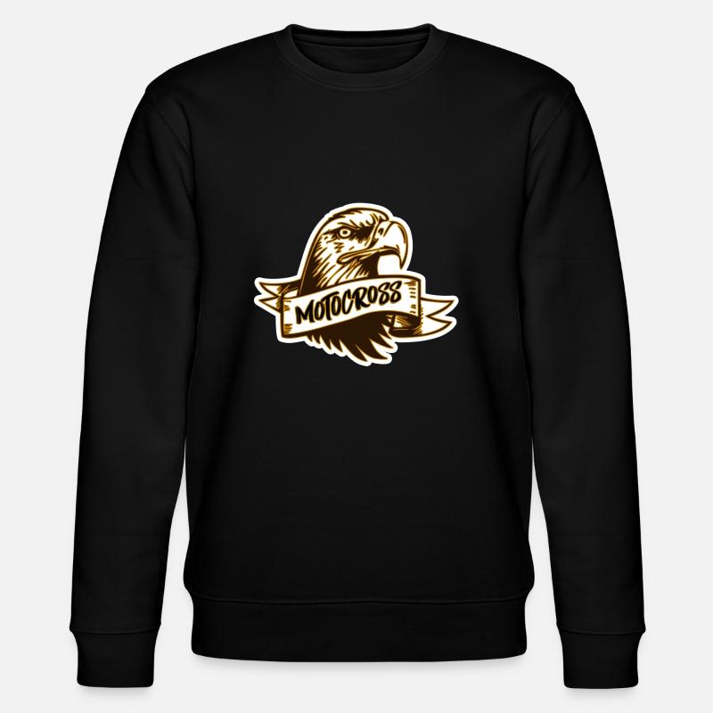 motocross - Stanley/Stella Unisex Bio-Sweatshirt CHANGER  - Schwarz