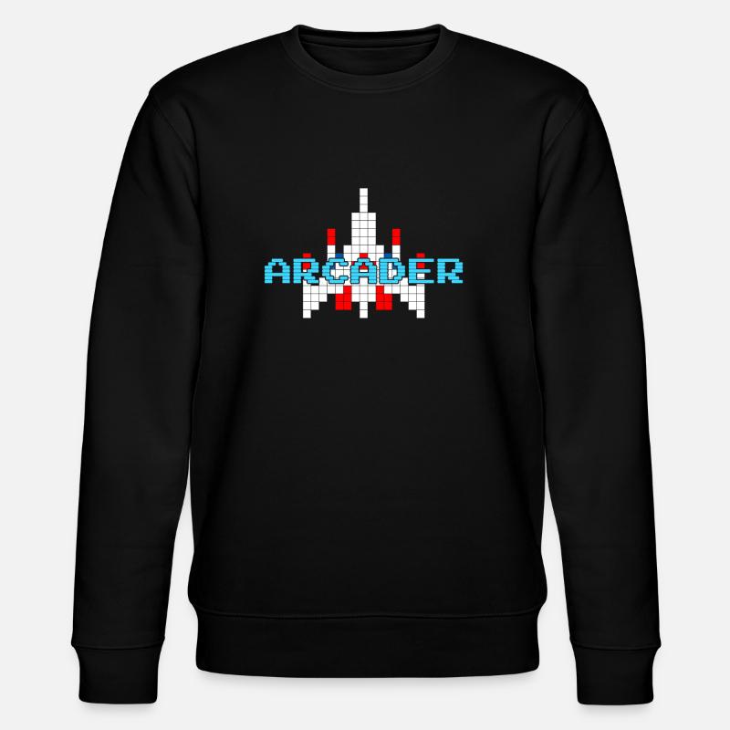 ARCADER - Stanley/Stella Unisex Bio-Sweatshirt CHANGER  - Schwarz