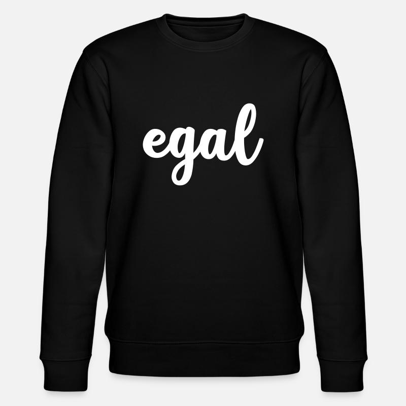 egal #egal #Egal - Stanley/Stella Unisex Bio-Sweatshirt CHANGER  - Schwarz