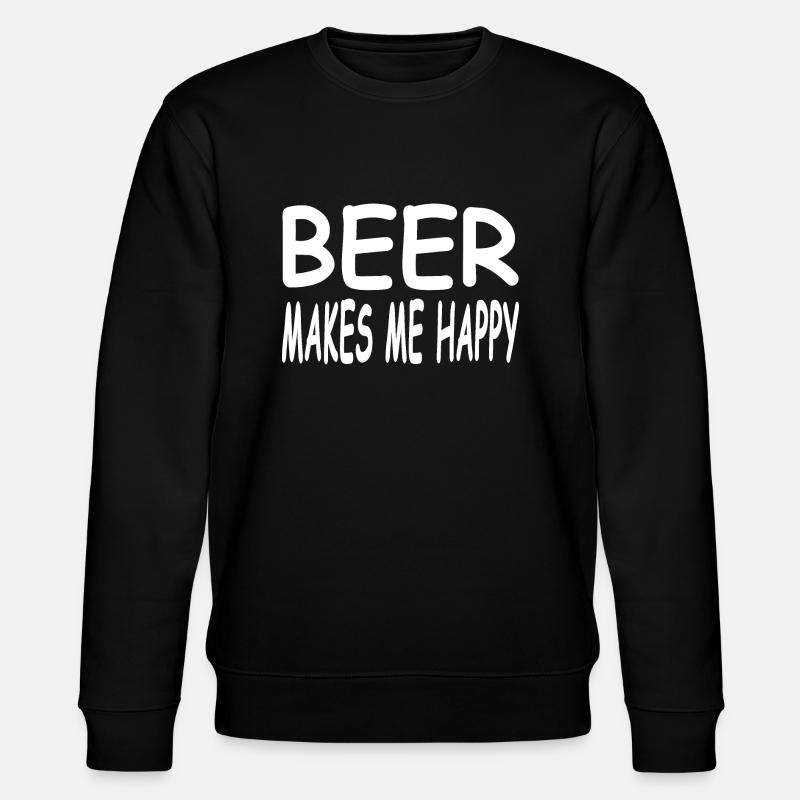 Bière - Sweat bio CHANGER Stanley/Stella Unisexe - noir