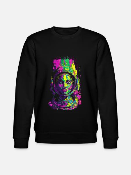 Galactic Journey - Stanley/Stella CHANGER Unisex Organic Sweatshirt - black