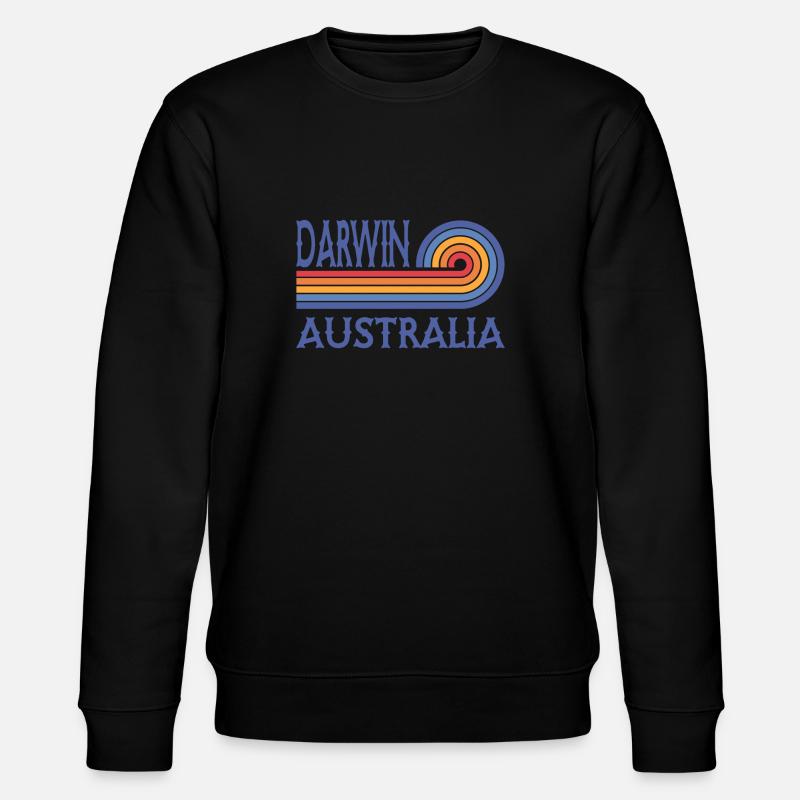 Darwin - Australie - Australien - Aussie - Sweat bio CHANGER Stanley/Stella Unisexe - noir