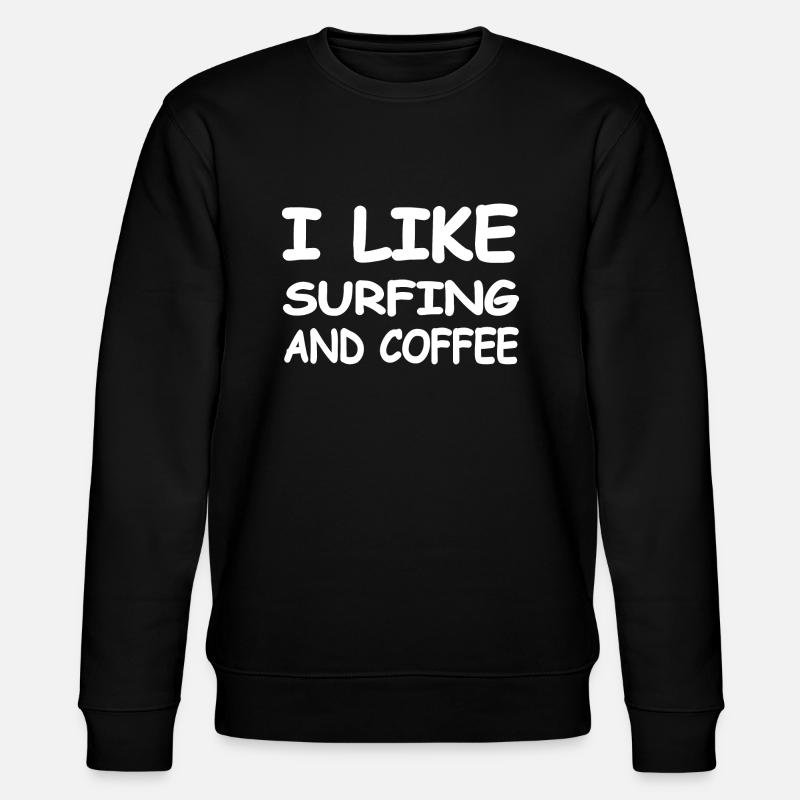 Surfing - Stanley/Stella CHANGER Unisex Organic Sweatshirt - black