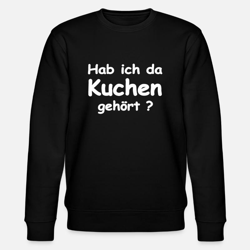 Kuchen - Stanley/Stella Unisex Bio-Sweatshirt CHANGER  - Schwarz