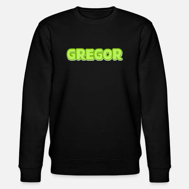 Gregor Gregor - Stanley/Stella CHANGER Unisex Organic Sweatshirt - black