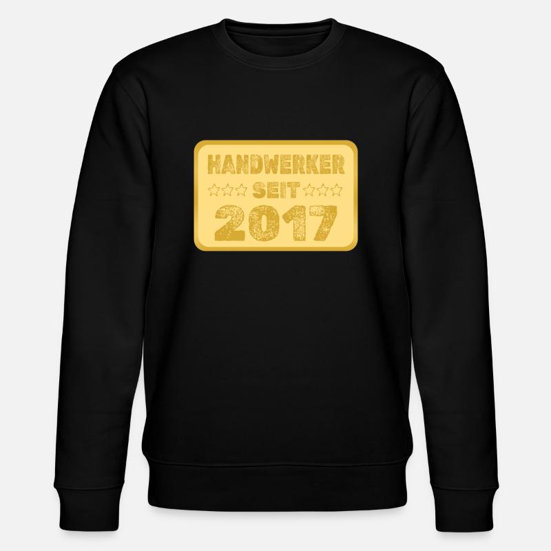 2017 - Stanley/Stella Unisex Bio-Sweatshirt CHANGER  - Schwarz