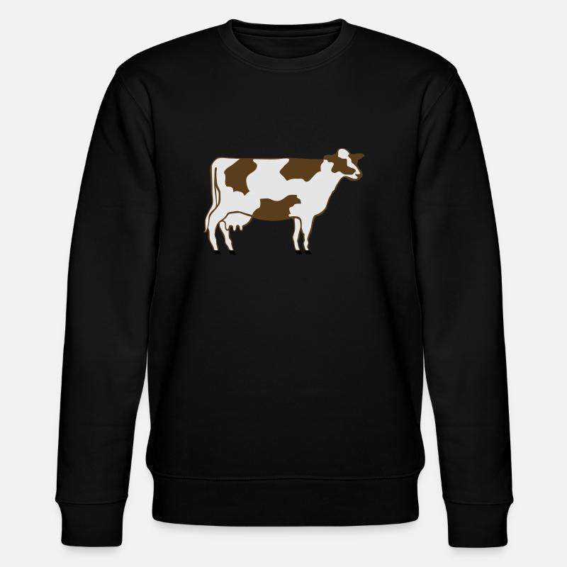 Vache laitière - Sweat bio CHANGER Stanley/Stella Unisexe - noir