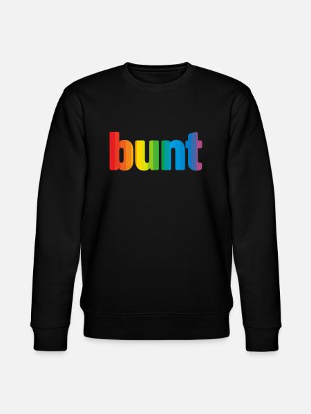 bunt - Stanley/Stella Unisex Bio-Sweatshirt CHANGER - Schwarz