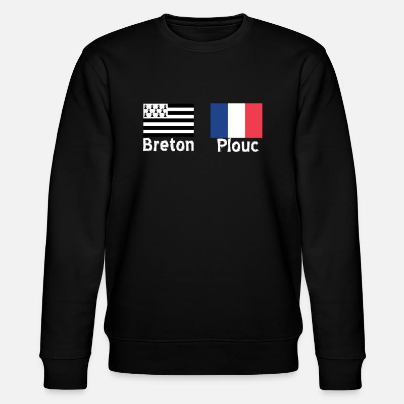 Breton plouc 22 - Sweat bio CHANGER Stanley/Stella Unisexe - noir