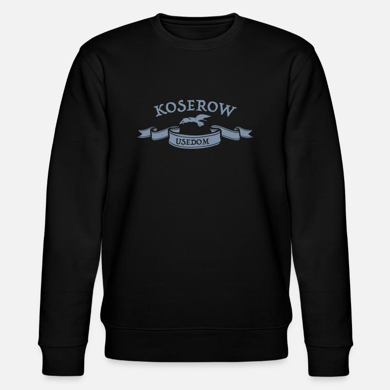 Koserow Usedom Ostsee - Stanley/Stella Unisex Bio-Sweatshirt CHANGER  - Schwarz