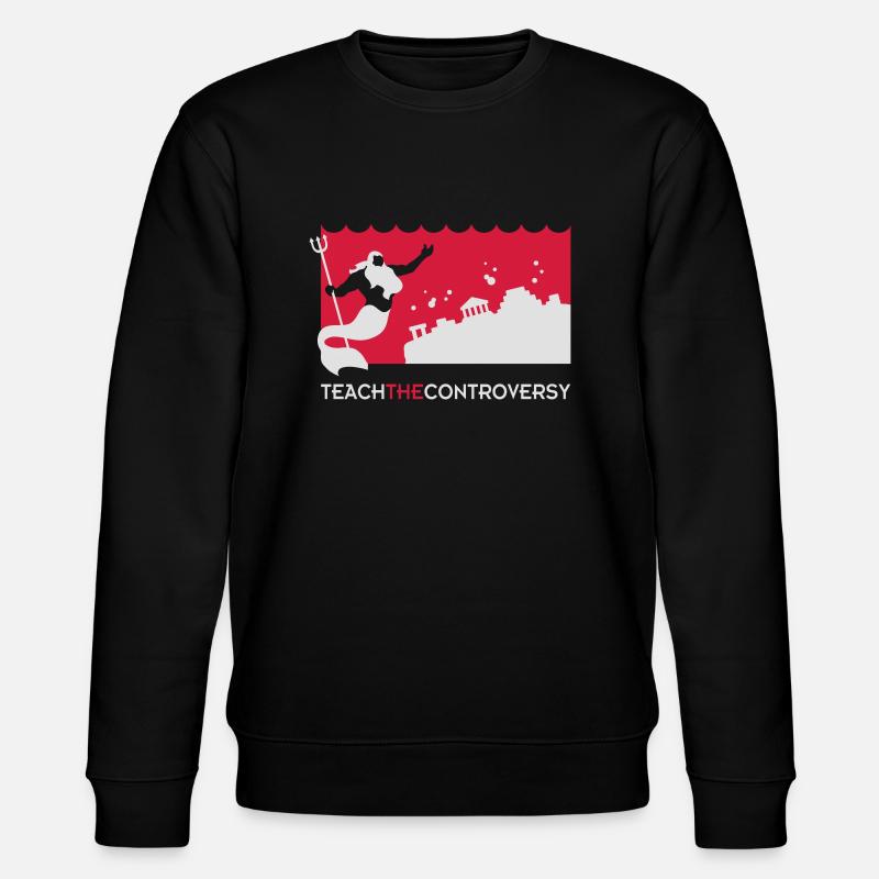 atlantis - Stanley/Stella CHANGER Unisex Organic Sweatshirt - black