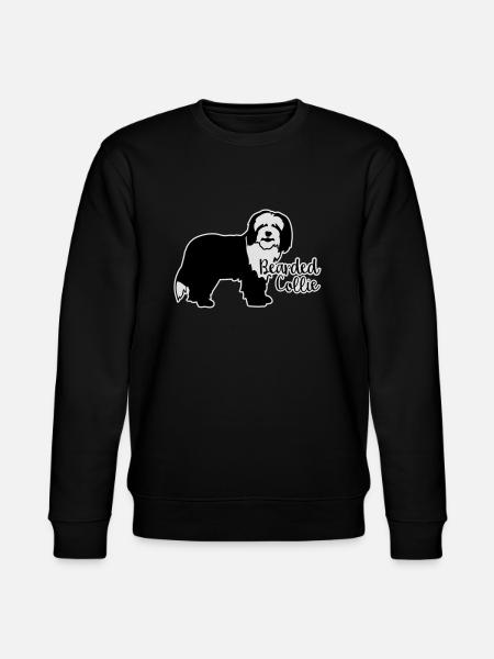 Bearded Collie - Stanley/Stella CHANGER Unisex Organic Sweatshirt - black