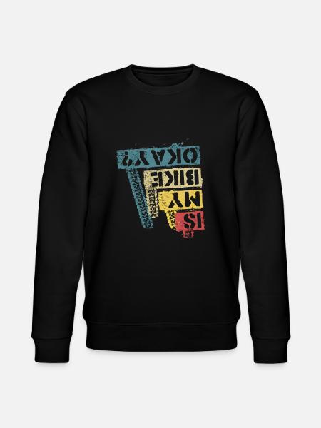Downhill VTT Biker Cadeau - Sweat bio CHANGER Stanley/Stella Unisexe - noir