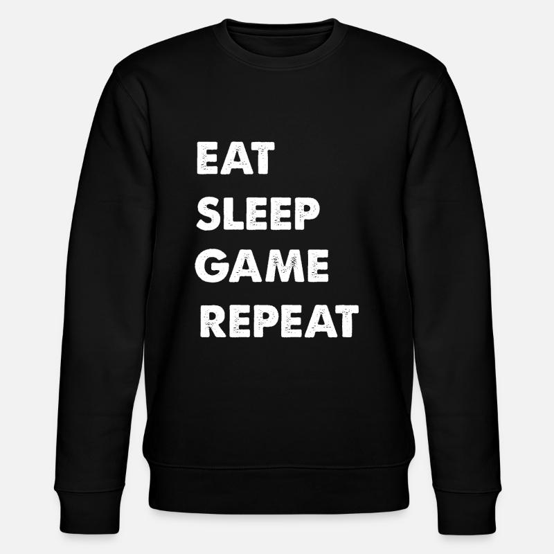 Game Game - Stanley/Stella Unisex Bio-Sweatshirt CHANGER  - Schwarz