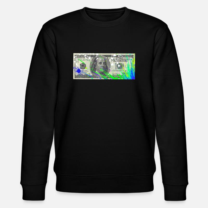 Dollar - Stanley/Stella Unisex Bio-Sweatshirt CHANGER  - Schwarz