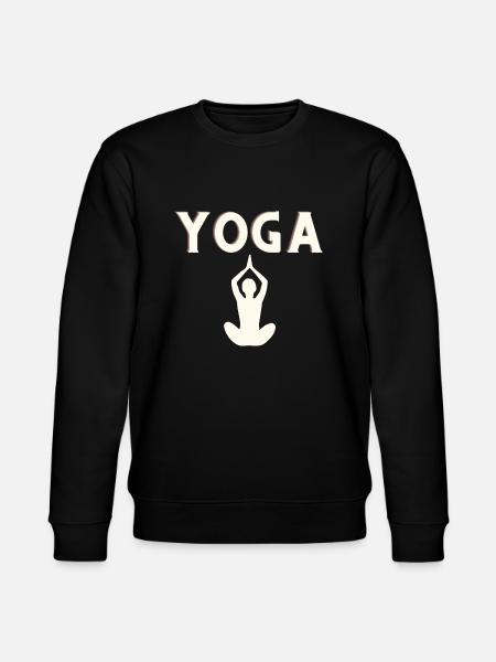 yoga - Stanley/Stella Unisex Bio-Sweatshirt CHANGER - Schwarz