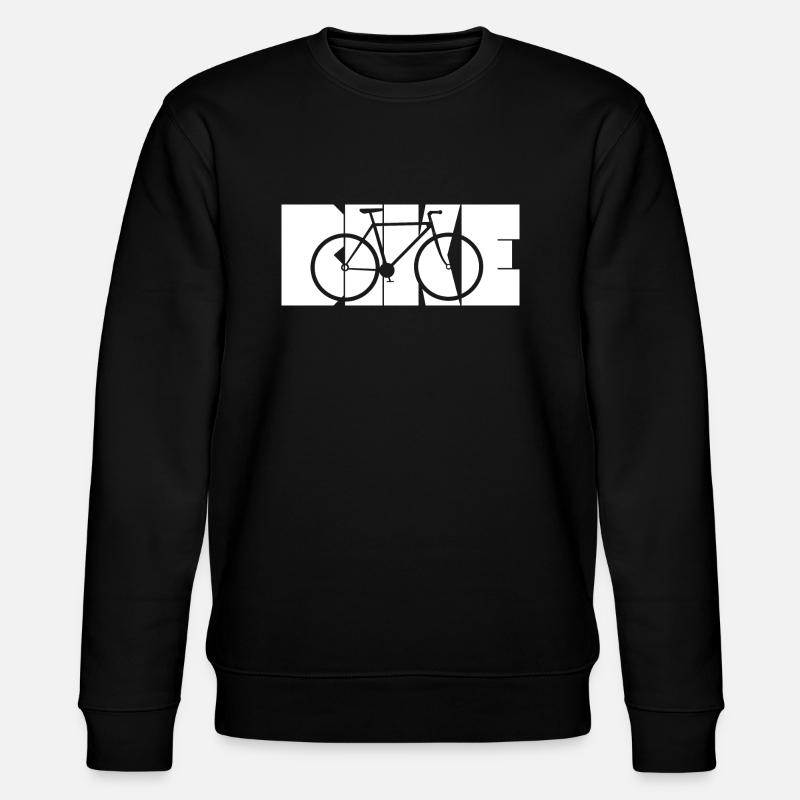 Single Speed Schatten - Stanley/Stella Unisex Bio-Sweatshirt CHANGER  - Schwarz