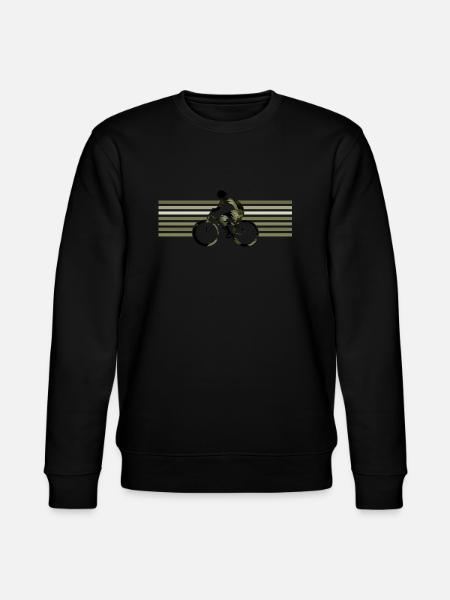 Radfahrer - Stanley/Stella Unisex Bio-Sweatshirt CHANGER - Schwarz
