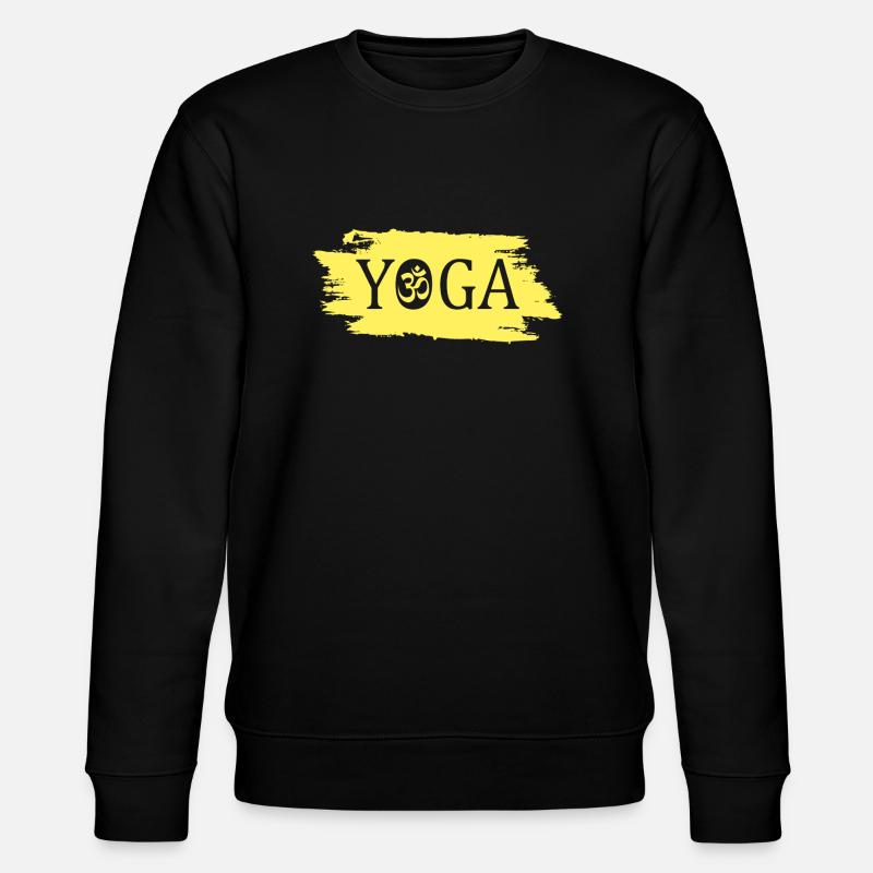Yoga - Stanley/Stella Unisex Bio-Sweatshirt CHANGER  - Schwarz