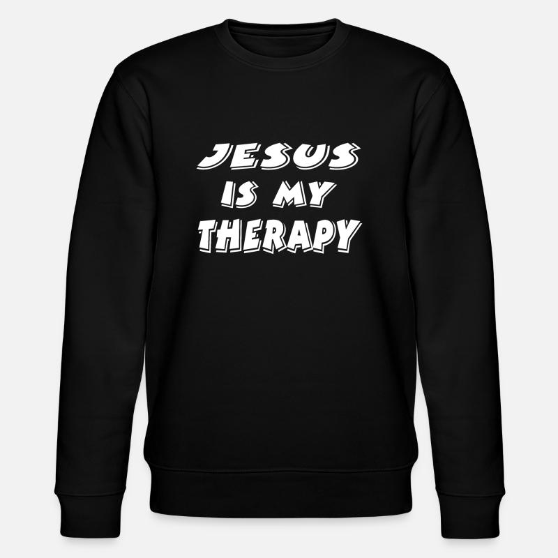 Jésus - Sweat bio CHANGER Stanley/Stella Unisexe - noir