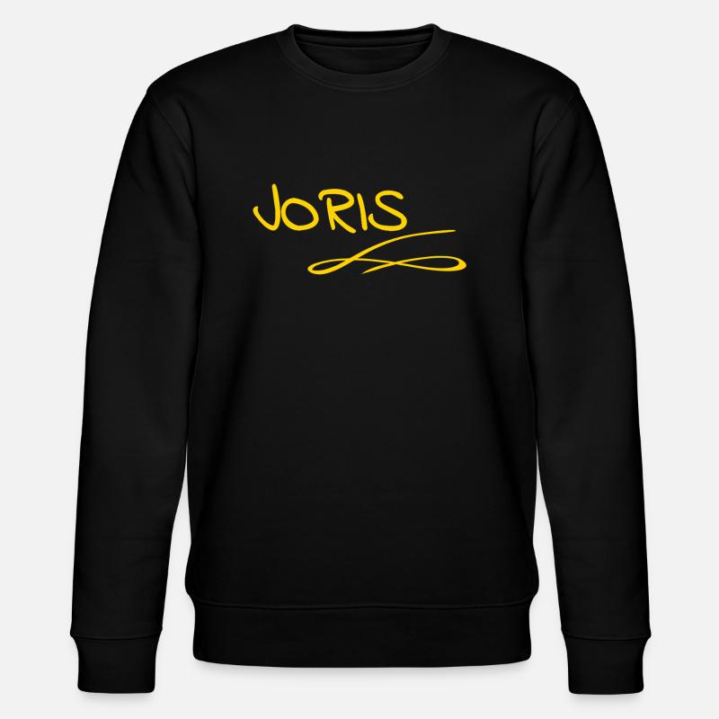 Geschenk für Joris - Stanley/Stella Unisex Bio-Sweatshirt CHANGER - Schwarz