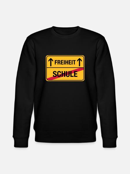 Schule – Freiheit - Stanley/Stella Unisex Bio-Sweatshirt CHANGER - Schwarz