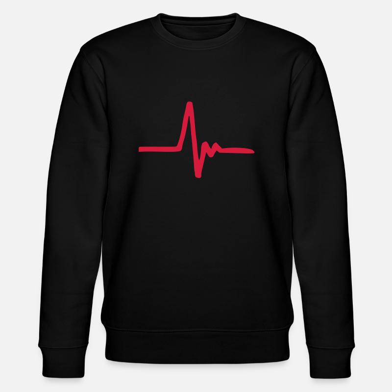 EKG - Stanley/Stella Unisex Bio-Sweatshirt CHANGER  - Schwarz