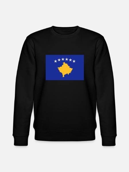 Kosovo - Stanley/Stella Unisex Bio-Sweatshirt CHANGER  - Schwarz