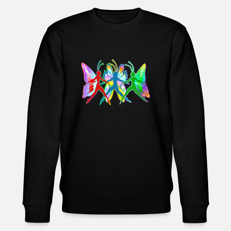 Spring Dance - Stanley/Stella CHANGER Unisex Organic Sweatshirt - black